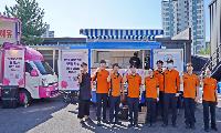 보탑사, 소방공무원 위한 간식차 후원