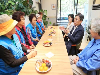이상식 도의장, 추석 명절 맞아 사회복지시설 위문